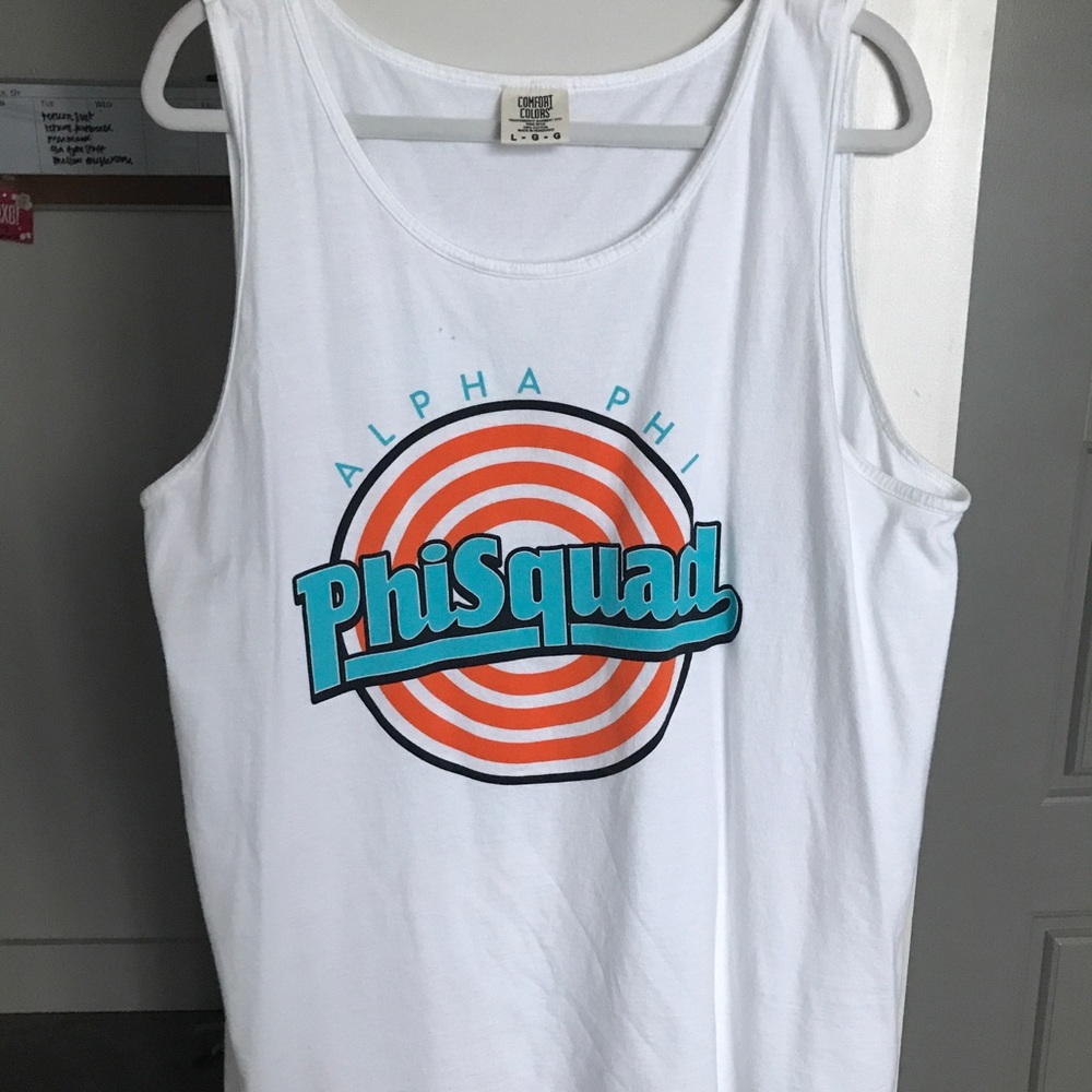 Alpha phi bid day tank